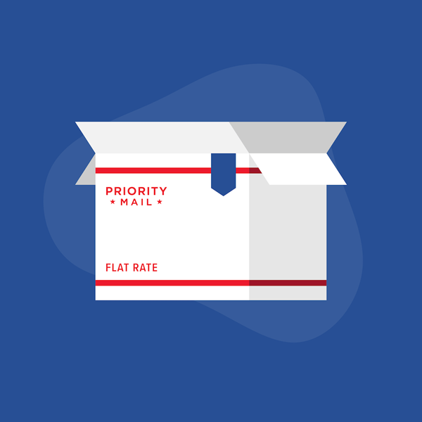 Flat rate logo