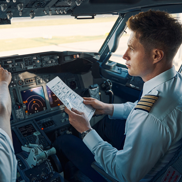Flight training logo
