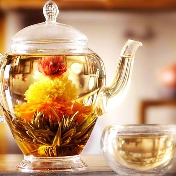 Flowering tea