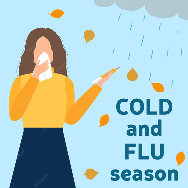 Flu season logo