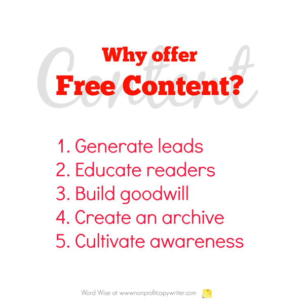 Free content logo