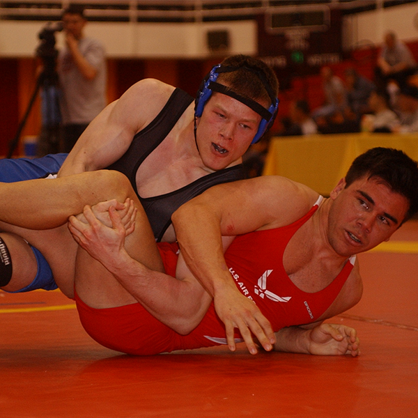 Freestyle wrestling logo