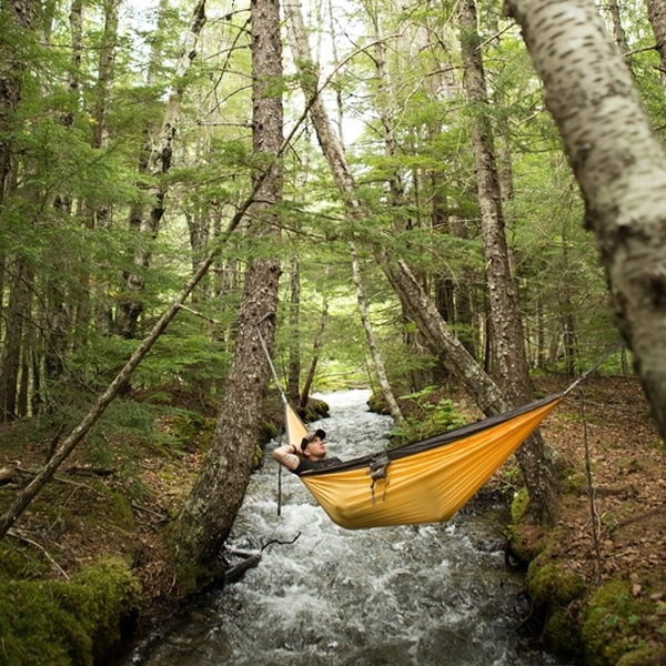 Hammock camping logo
