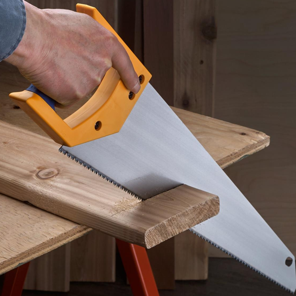 Hand saw logo