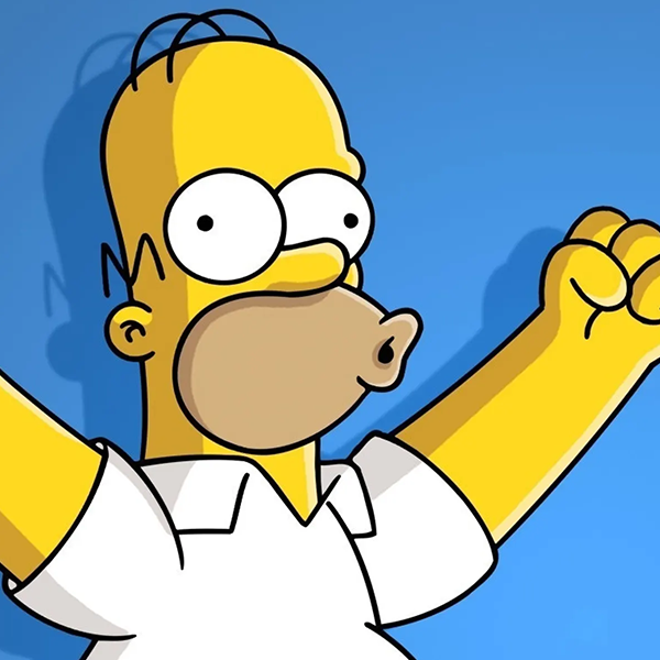 Homer Simpson logo