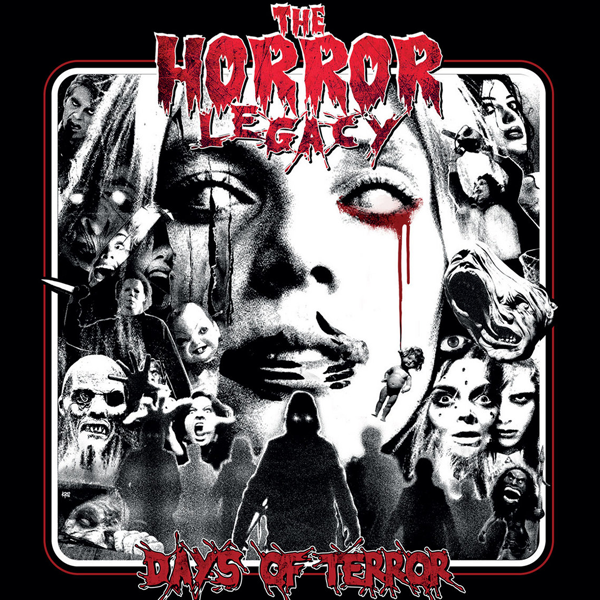 Horror and terror logo