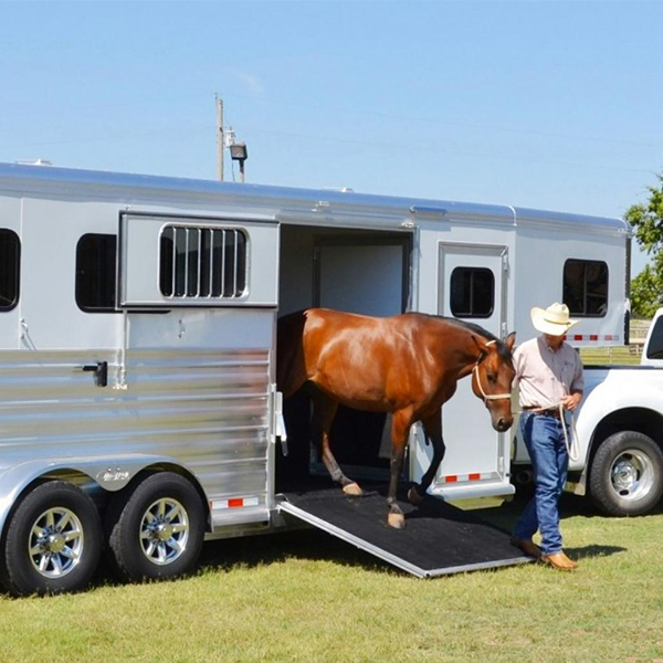 Horse trailer logo