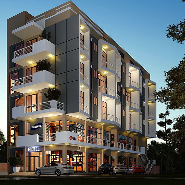 Hotel design logo