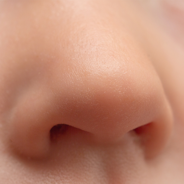 Human nose logo