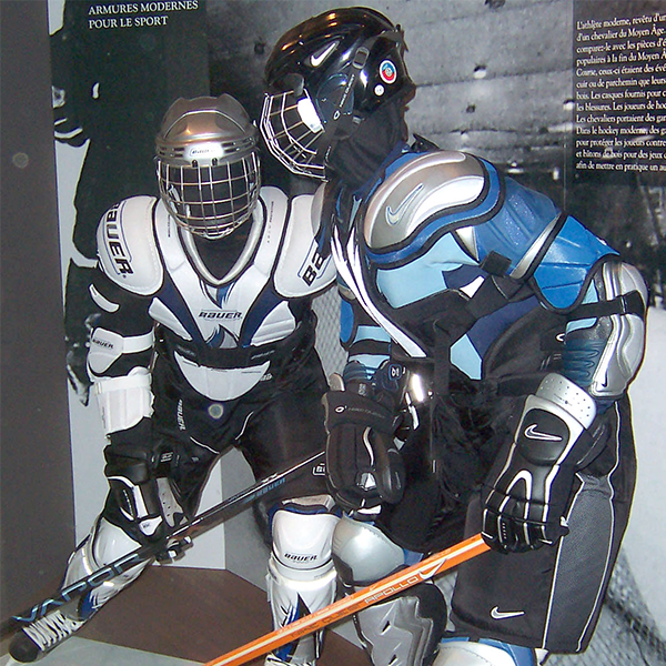 Ice hockey equipment logo