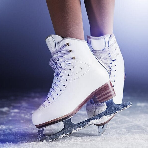 Ice skate logo