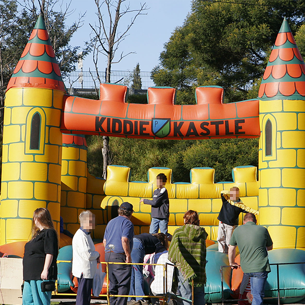 Inflatable castle logo