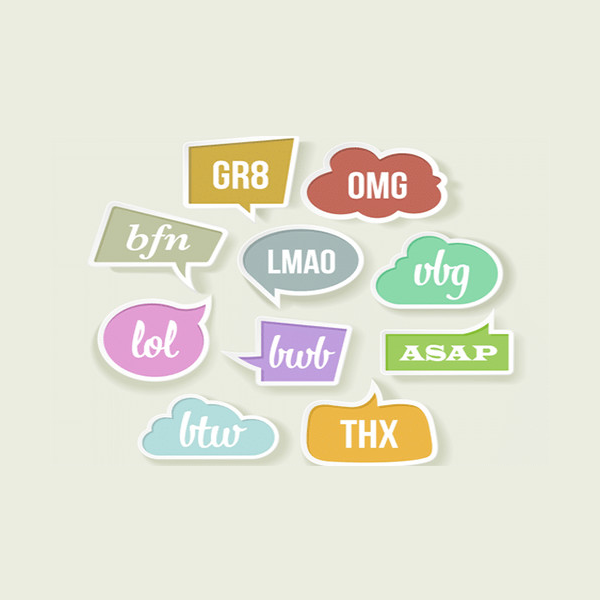 Internet slang logo