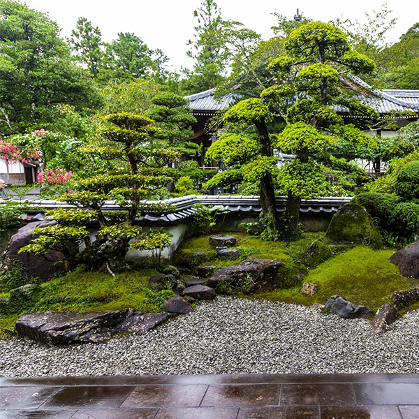 Japanese garden logo