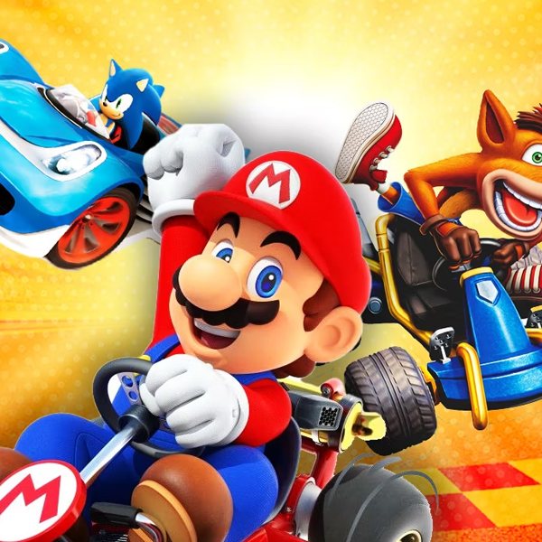 Kart racing game