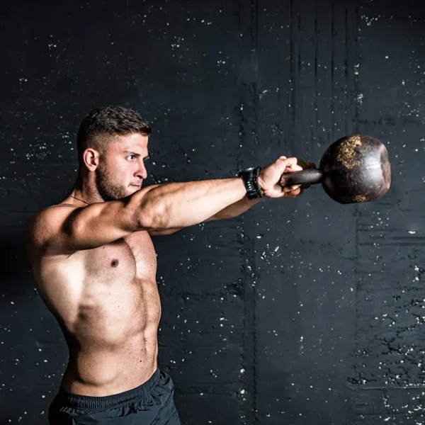 Kettlebell lifting logo