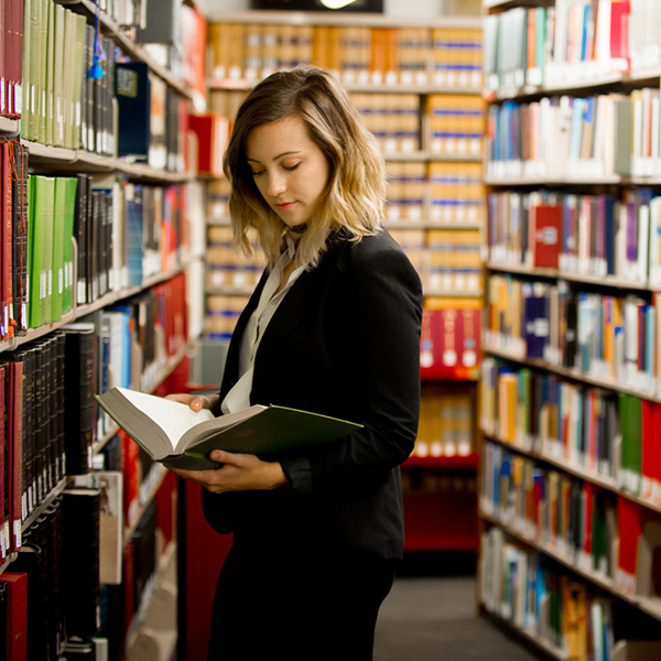 Library science logo