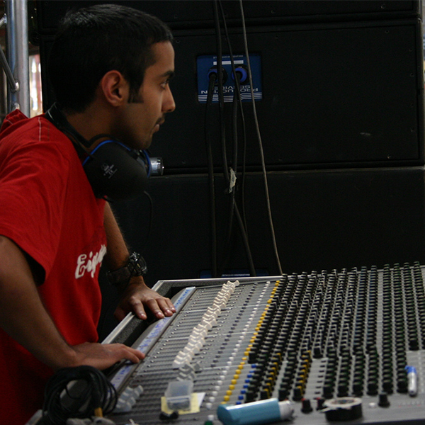 Live sound mixing logo