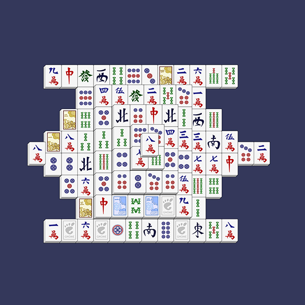 Mahjong solitaire logo