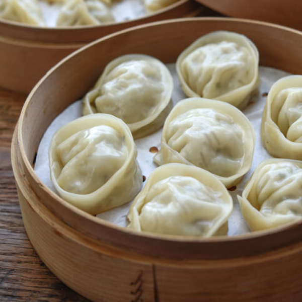 Mandu (dumpling) logo