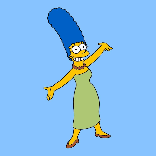 Marge Simpson logo