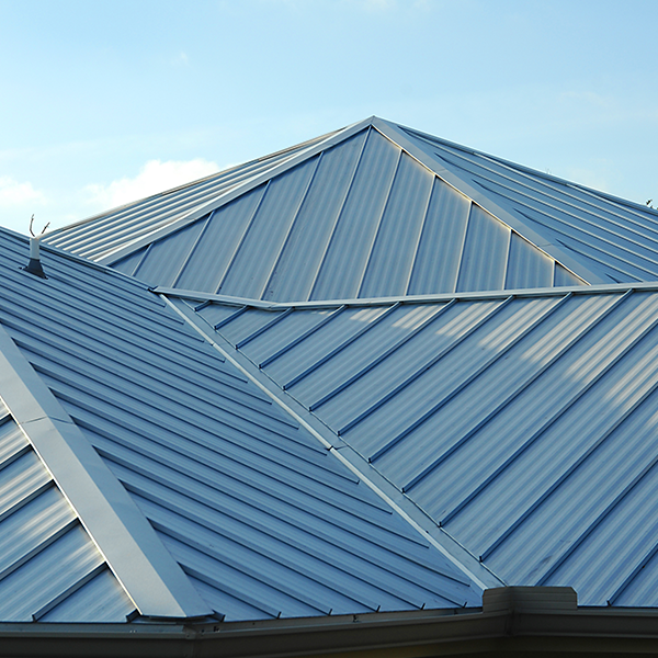 Metal roof logo