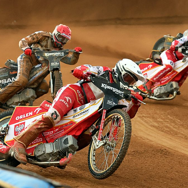 Motorcycle speedway logo