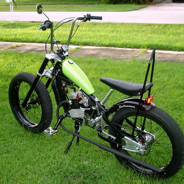 Motorized bicycle logo