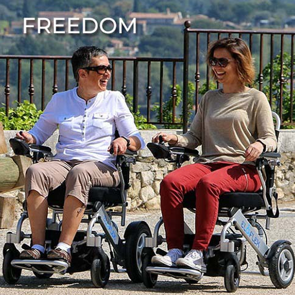 Motorized wheelchair logo