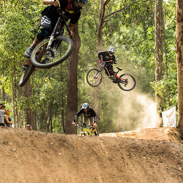 Mountain bike trials logo