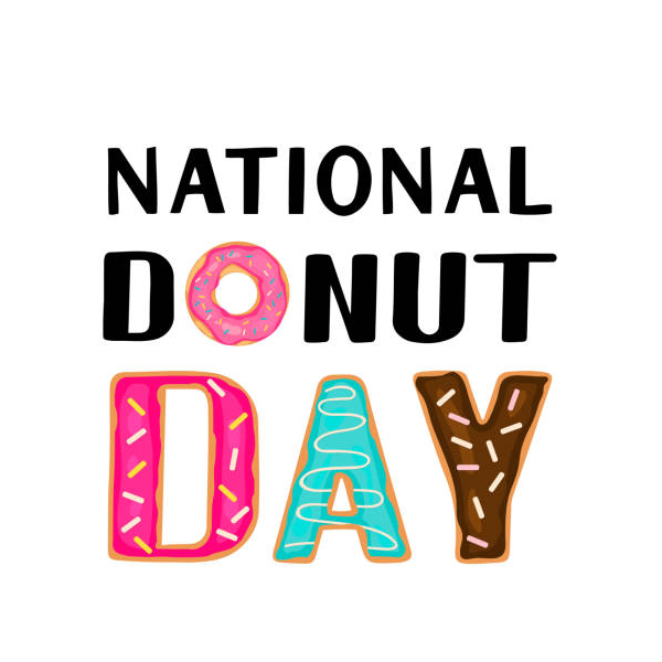 National Doughnut Day logo