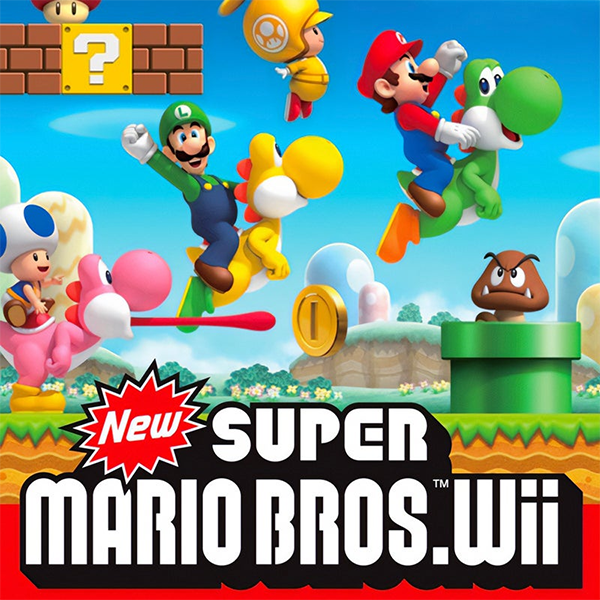 New Super Mario Bros. Wii logo