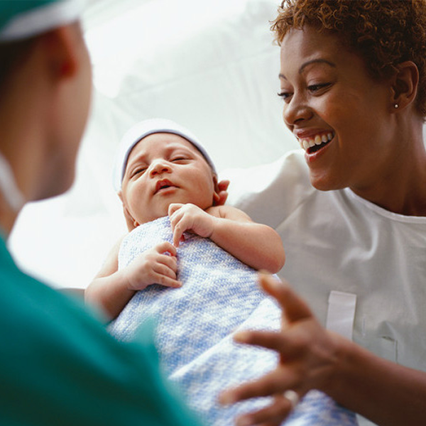 Nurse midwife logo