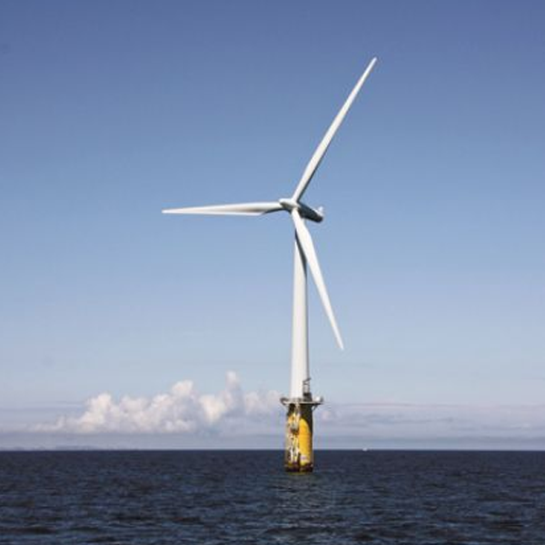 Offshore wind power logo