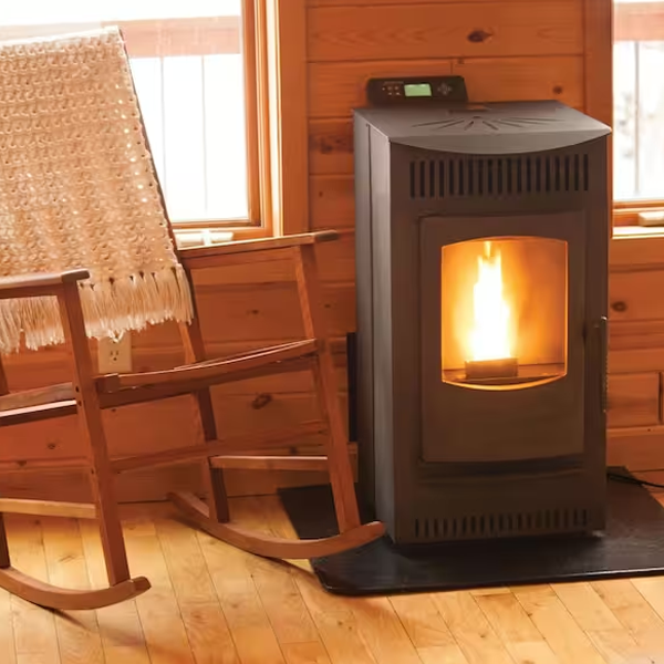 Pellet stove logo