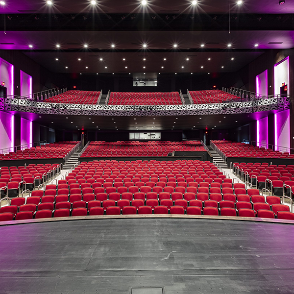 Performing arts center logo