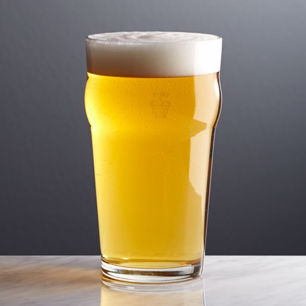 Pint glass logo