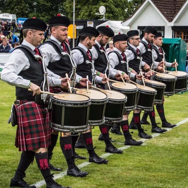 Pipe band logo