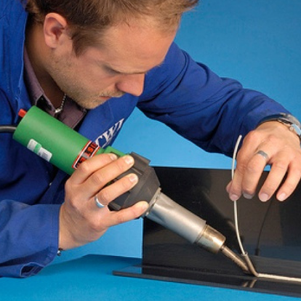 Plastic welding logo