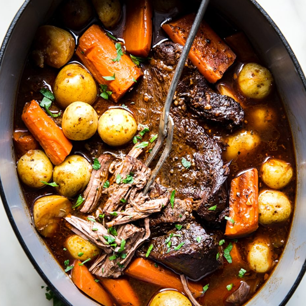 Pot roast logo