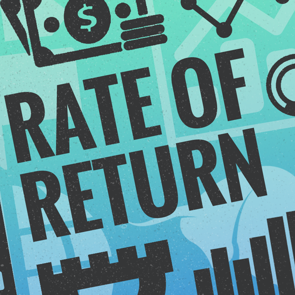 Rate of return logo