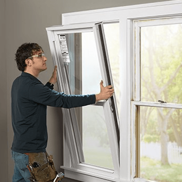 Replacement window logo