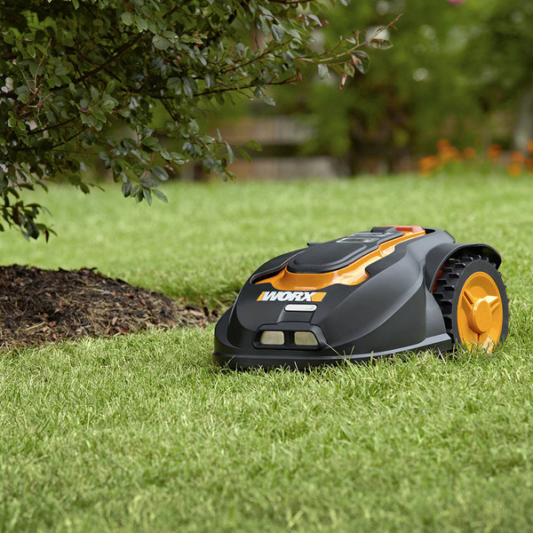 Robotic lawn mower logo