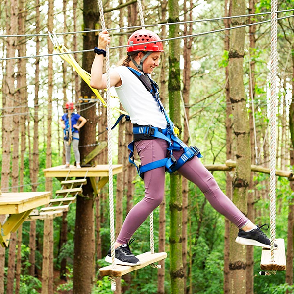 Ropes course logo