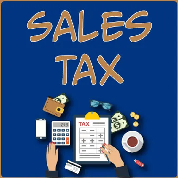 Sales tax logo