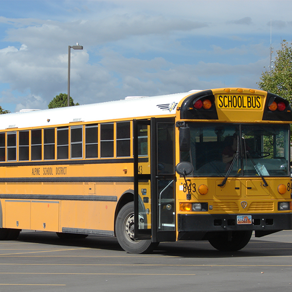 School bus logo