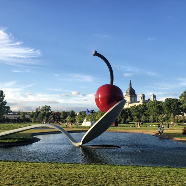 Sculpture garden logo