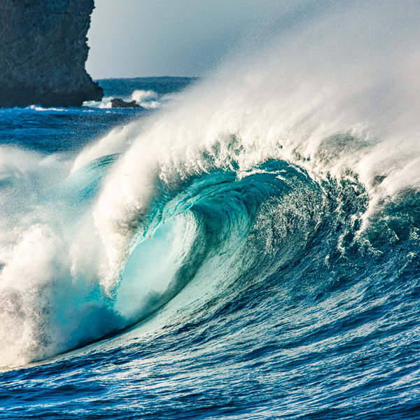 Sea spray