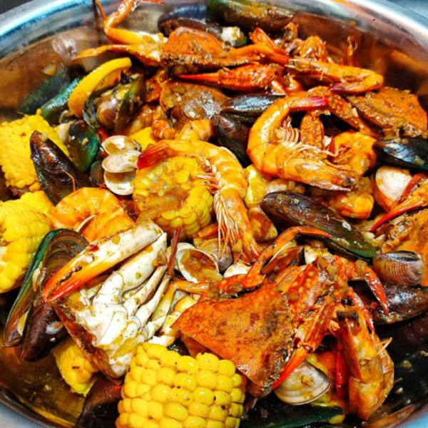 Seafood boil logo