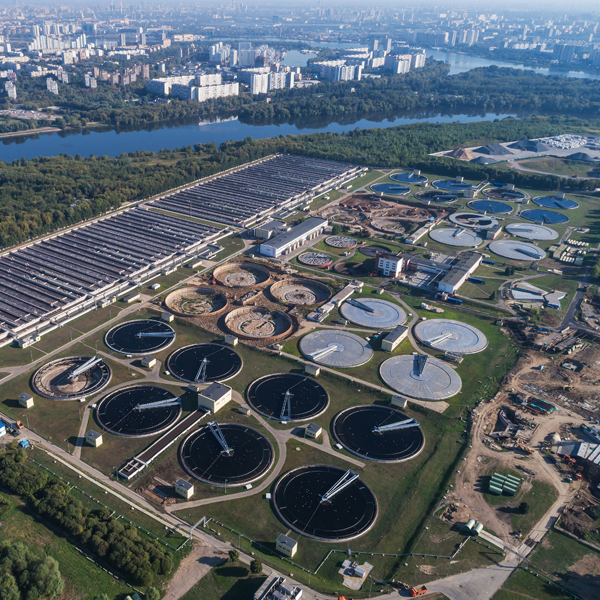 Sewage treatment logo